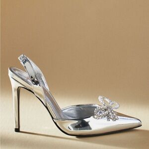 Black suede studio Rosalie heels